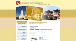 Desktop Screenshot of benesovnc.cz